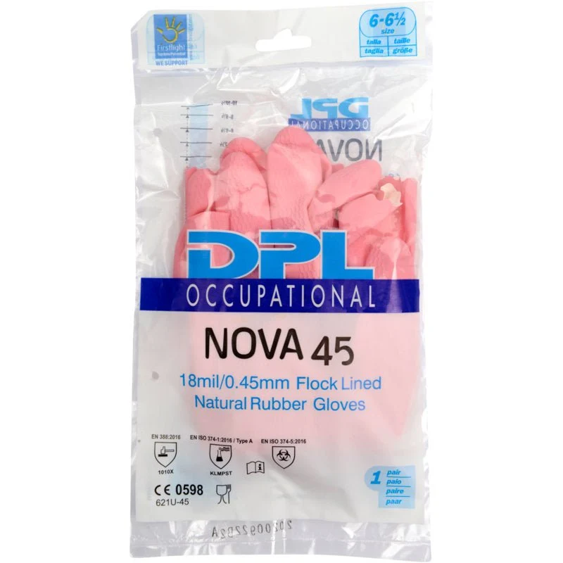 Haushaltshandschuhe Latex, Pink