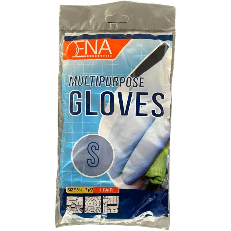 ENA Multipurpose Haushaltshandschuhe Latex, Gelb