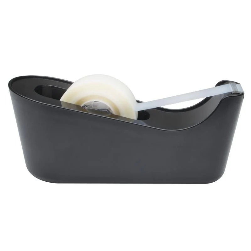 Scotch™ Tischabroller C18, Schwarz + Scotch® Magic™ Unsichtbares Klebeband, 1 Rolle/Packung | Packung (1 Stück)