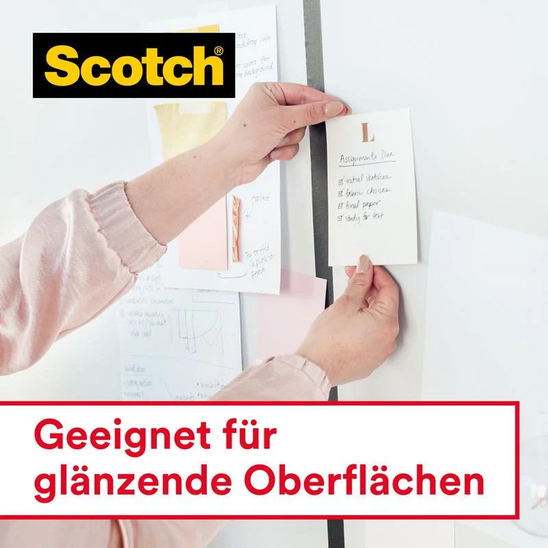 Scotch® Crystal Klebeband, transparent, Vorteilspack, 8 Rollen, 19 mm x 33 m | Packung (1 Stück)