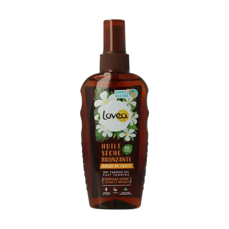 Lovea Dry tanning oil tahiti monoi