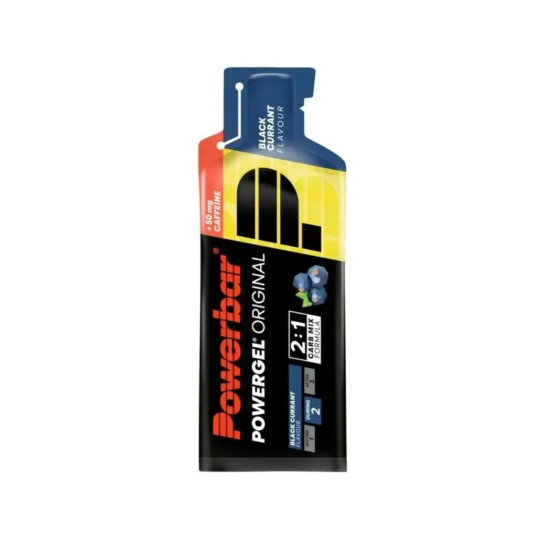 Powerbar Powergel black currant caffeine 41 gram