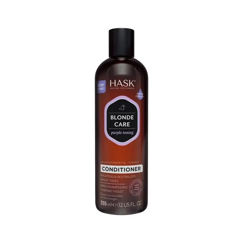 Hask Blonde care conditioner purple toning 355 ml