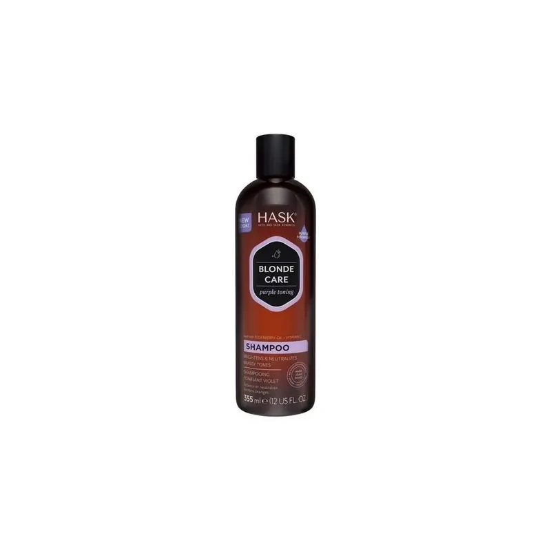 Hask Shampoo blonde care purple toning 355 ml