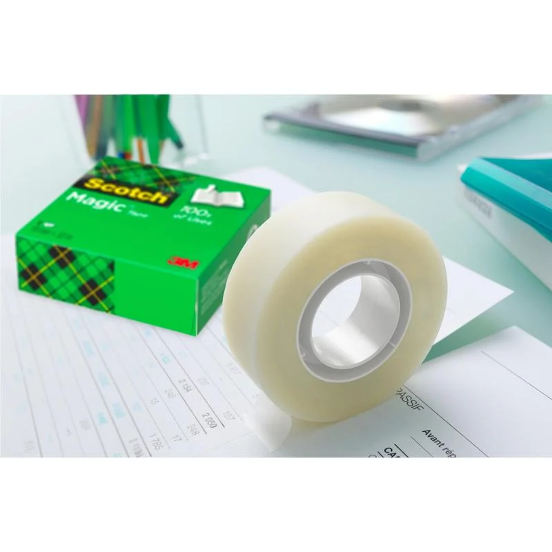 Scotch® Magic™ Unsichtbares Klebeband, Vorteilspack, 19 mm x 33 m | Packung (24 Rollen)