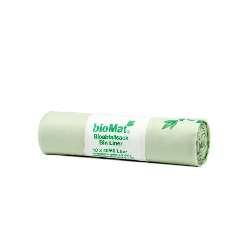 Biomat Wastebag compostable 40/60 liter 10 stuks