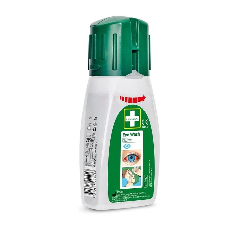 Cederroth augenspülung, taschenmodell 235 ml | Packung (235 ml)