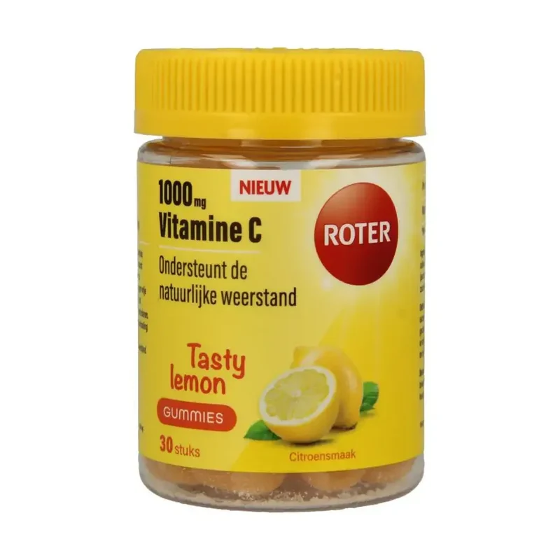 Roter Vitamine C 1000 mg citroen gummi 30 gummies