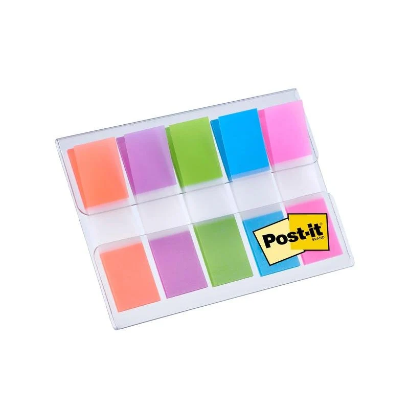 Post-it® Index Haftstreifen, Mini, 11,9 mm x 43,2 mm, 100 Haftstreifen/Spender