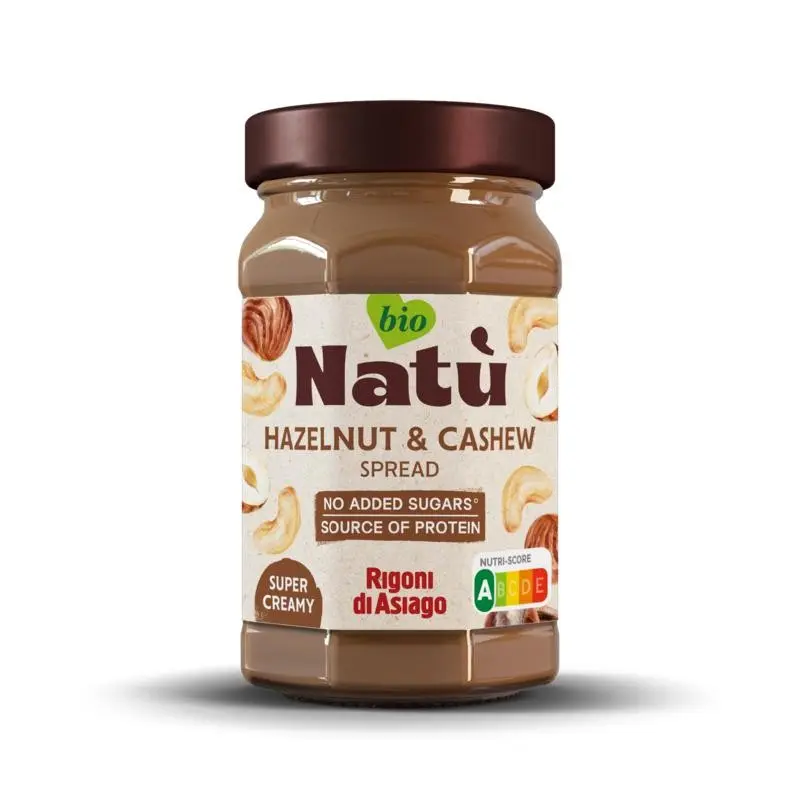 Natu Hazelnoot cashewpasta biologisch 220 gram