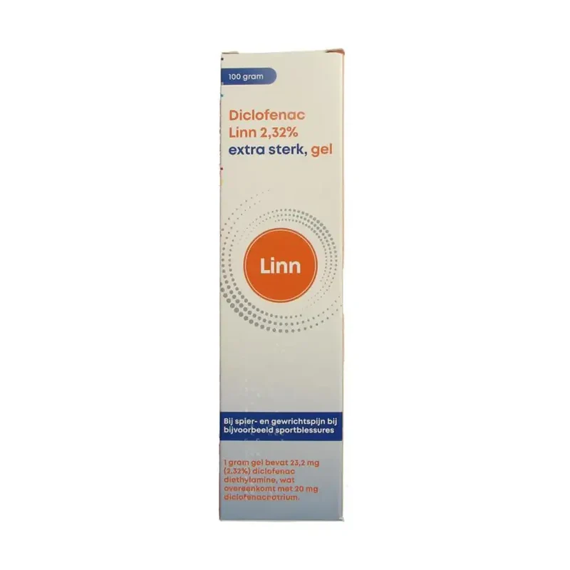 Linn Diclofenac gel 2,32% extra sterk 100 gram