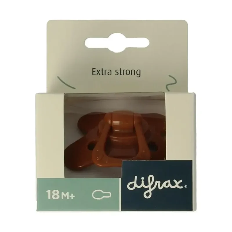Difrax Fopspeen natural 18+ maanden uni