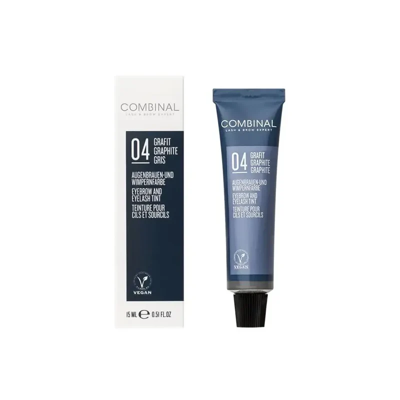 Combinal Wenkbrauwen wimperverf grijs 15 ml