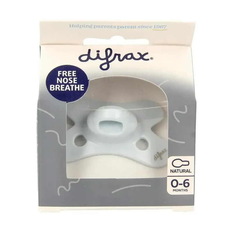 Difrax Fopspeen natural 0-6 maanden uni