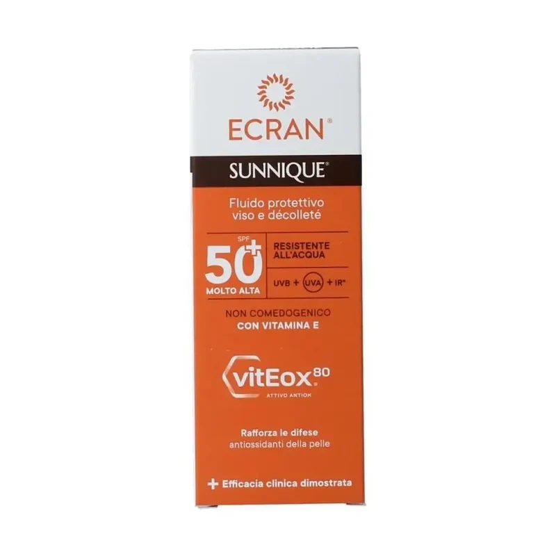 Ecran Sunique facial en decollete SPF50 50 ml