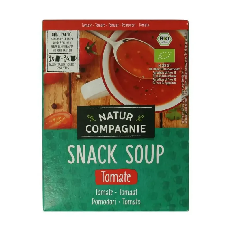 Natur Compagnie Fixe tasse instant soep tomaat 60 gram
