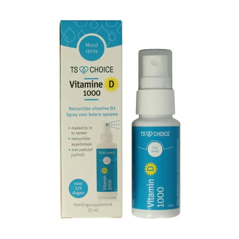 TS Choice Vitaminespray vitamine D 1000 25 ml