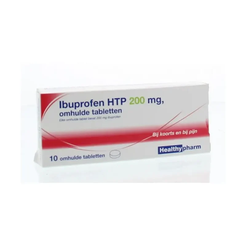 Healthypharm Ibuprofen 200 mg blister 10 tabletten