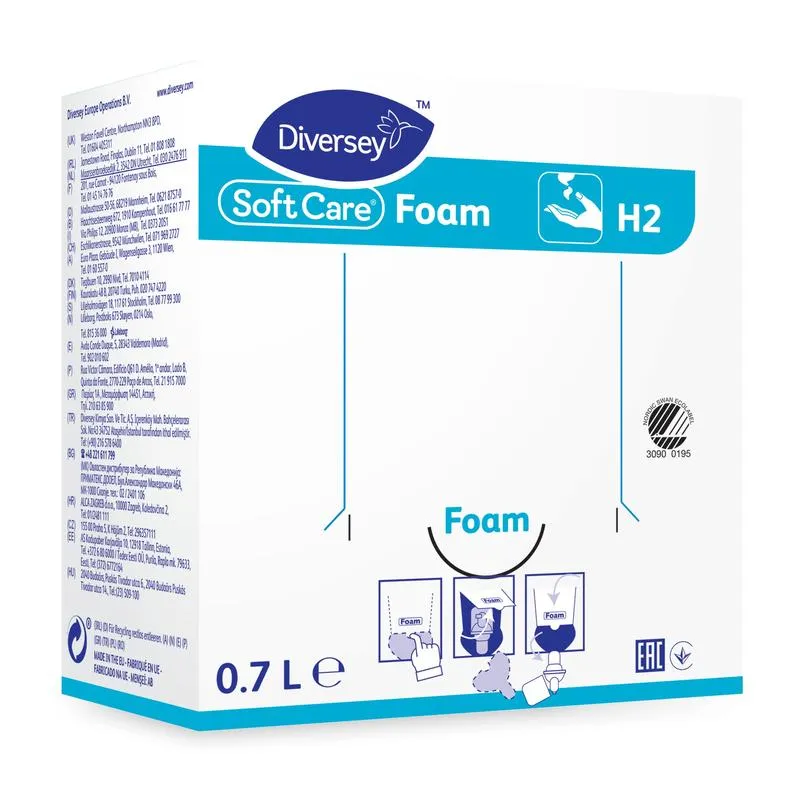 Soft Care Foam, Milde Schaumseife zur Händereinigung | Kartusche (700 ml)