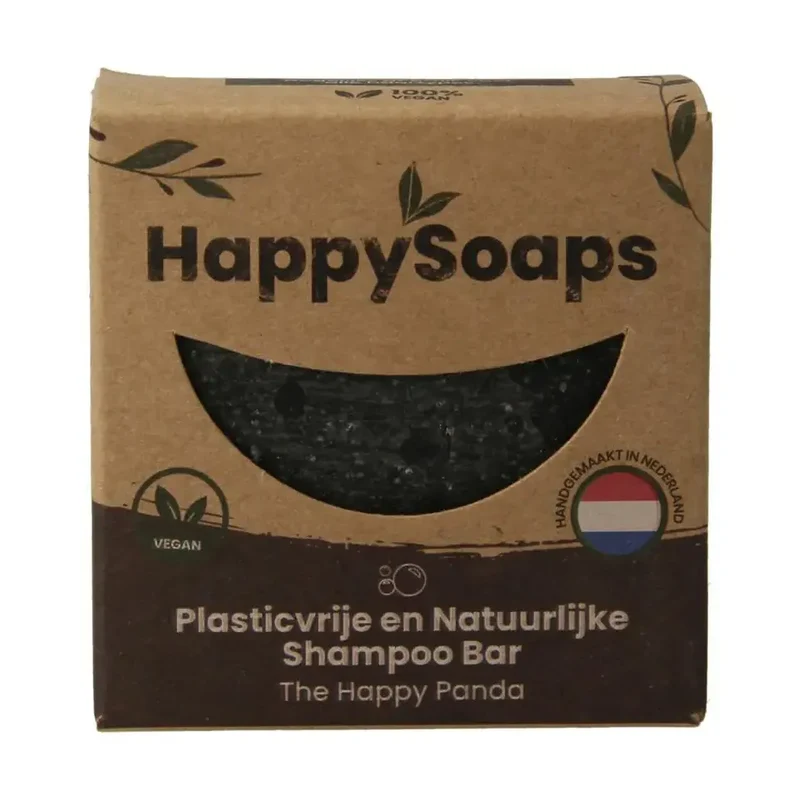 Happysoaps Shampoo bar the happy panda 70 gram