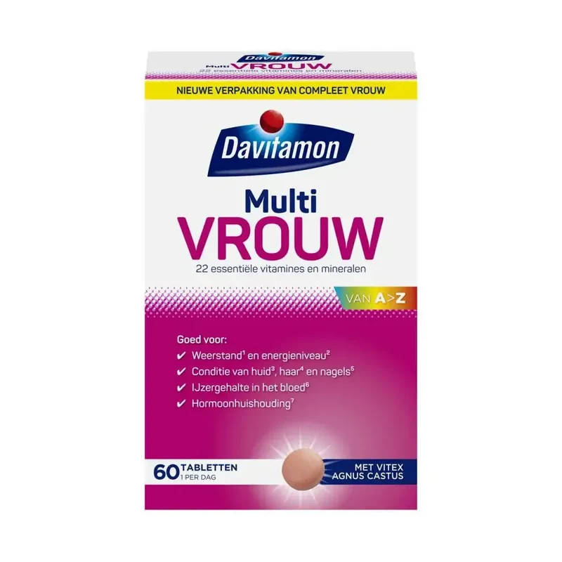 Davitamon Compleet vrouw 60 tabletten