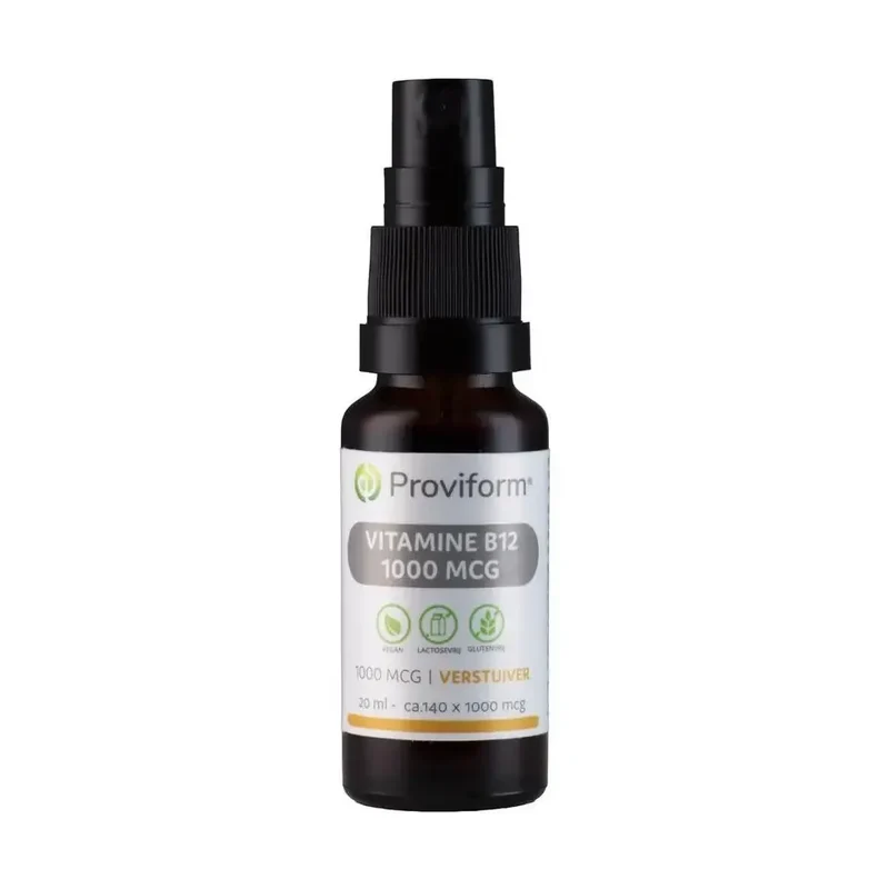 Proviform Vitamine B12 1000 mcg verstuiver 20 smelttabletten