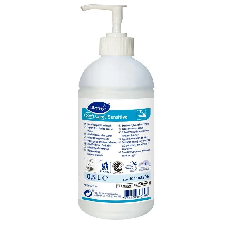 Soft Care Sensitive Milde Handwaschlotion ohne Parfüm und Farbstoffe