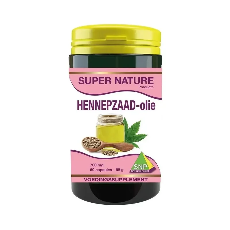 SNP Hennepzaad olie 60 capsules