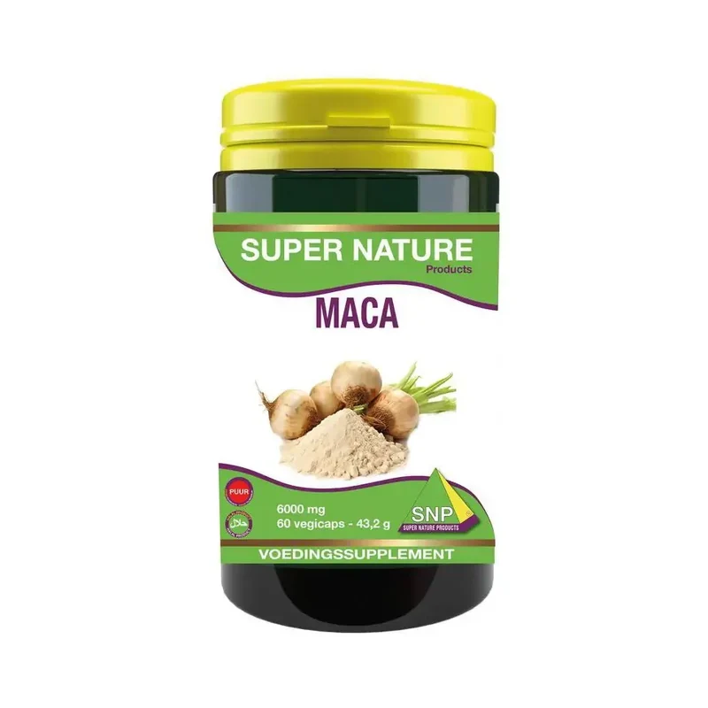 SNP Maca 6000 mg puur 60 capsules