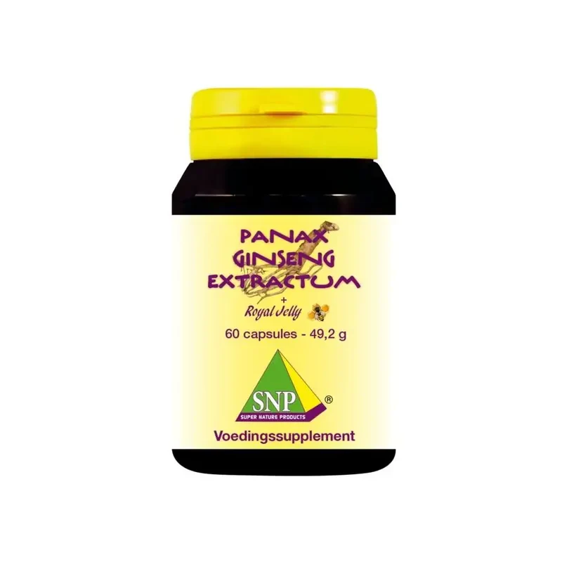 SNP Panax ginseng extra & royal jelly 60 capsules