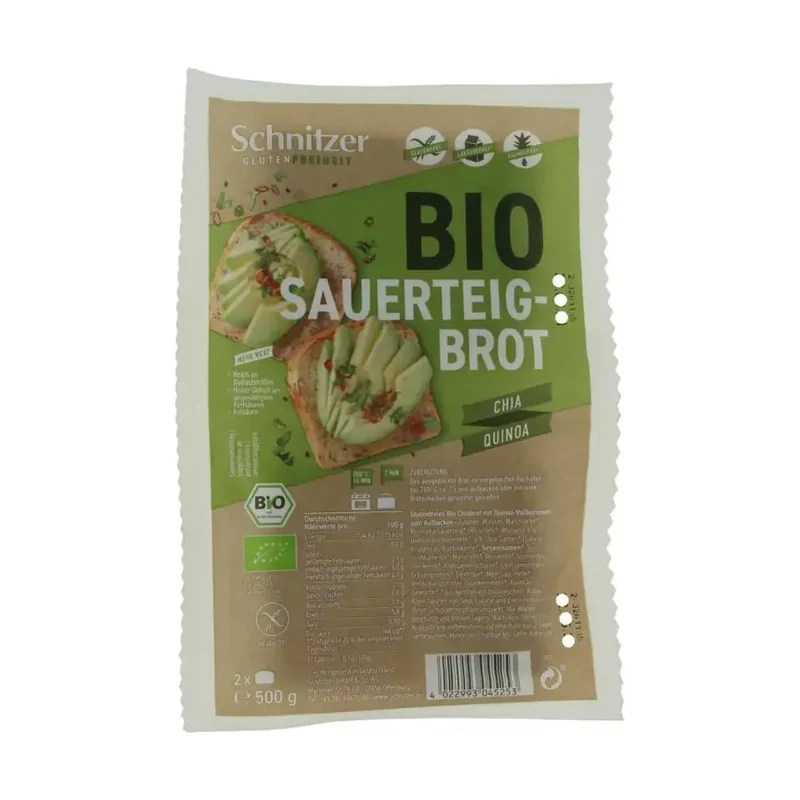 Schnitzer Brood chia & quinoa 500 gram