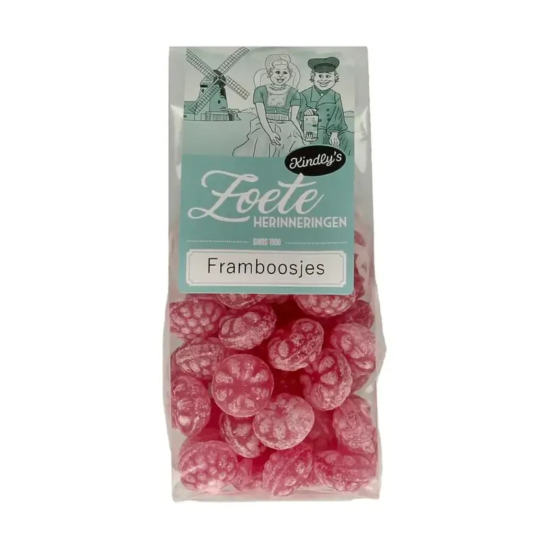 Kindly's Framboosjes zoete herinneringen 180 gram