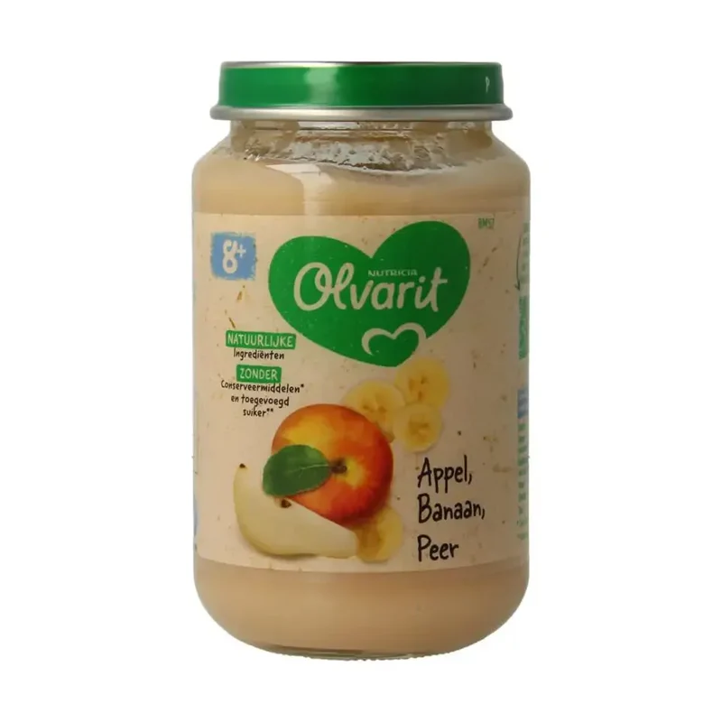 Olvarit Appel banaan peer 8M57 200 gram