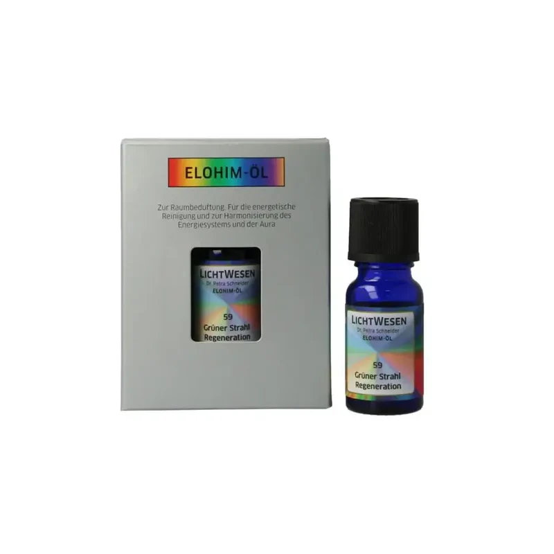 Lichtwesen Elohim olie heling groen 59 10 ml