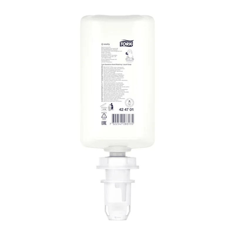 Tork 424701 Sensitive Flüssigseife 1000 ml | Karton (6 Flaschen)