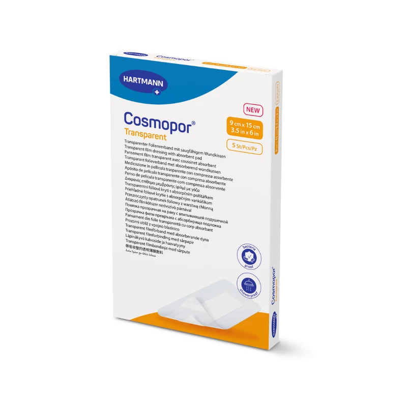 Cosmopor transparent steriler Transparentverband