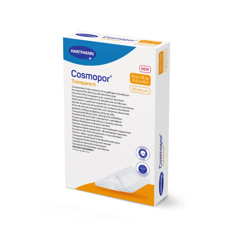 Cosmopor transparent steriler Transparentverband