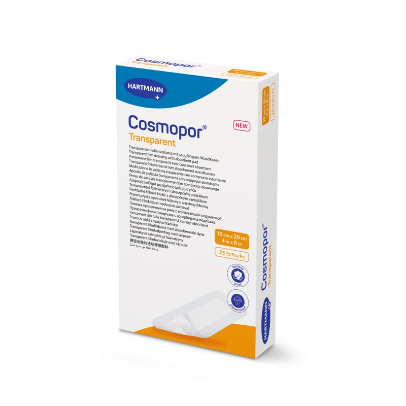 Cosmopor transparent steriler Transparentverband