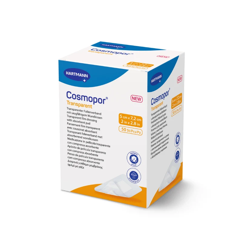 Cosmopor transparent steriler Transparentverband