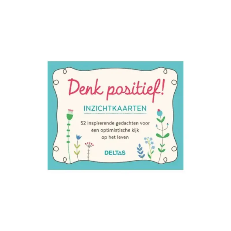 Denk positief inzichtkaarten