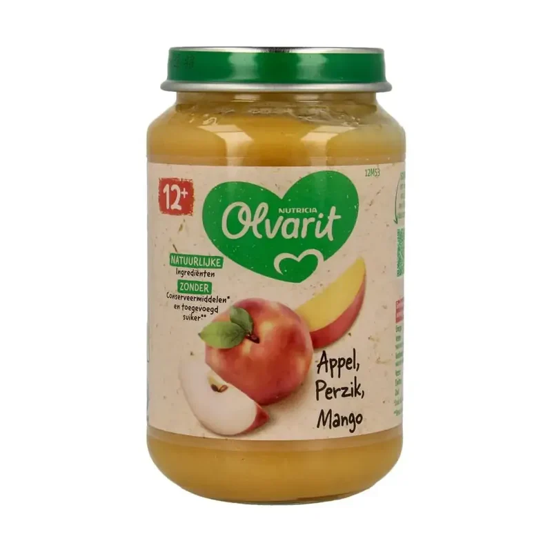 Olvarit Appel perzik mango 12M53 200 gram