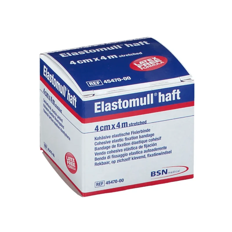 Elastomull haft, kohäsive elastische Fixierbinde