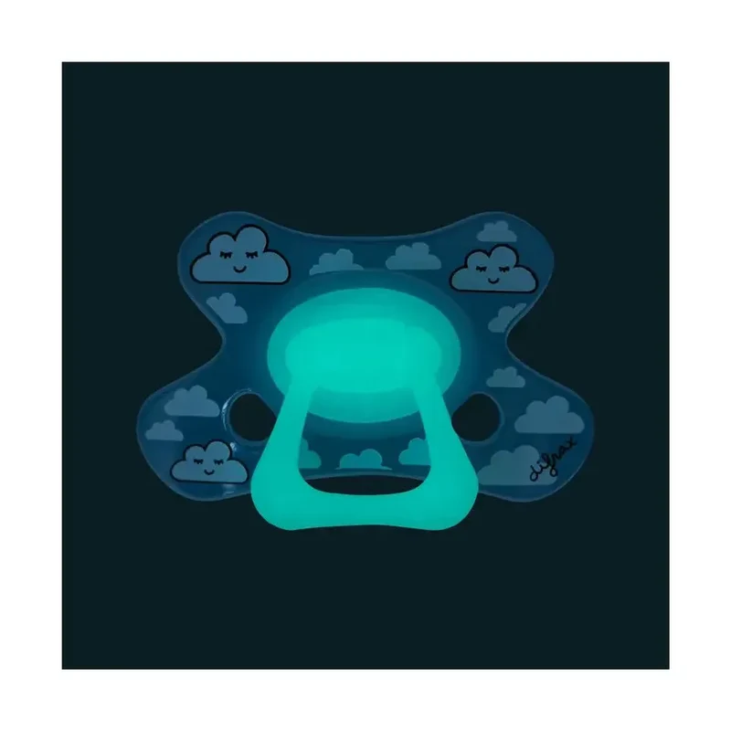 Difrax Fopspeen dental 12+ maanden glow in the dark