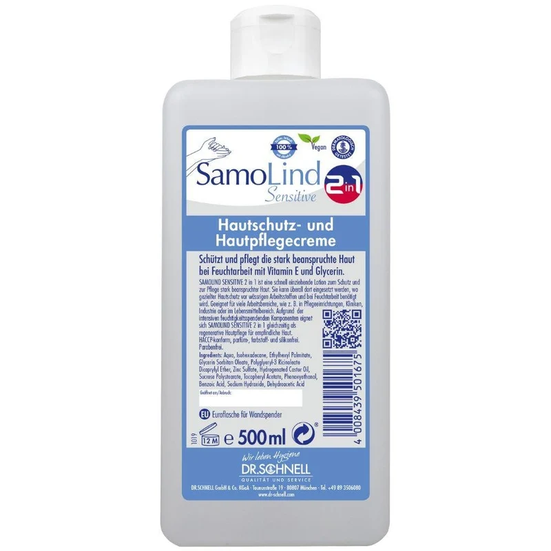 Dr. Schnell SamoLind Sensitive 2in1 Hautschutz- und Hautpflegecreme