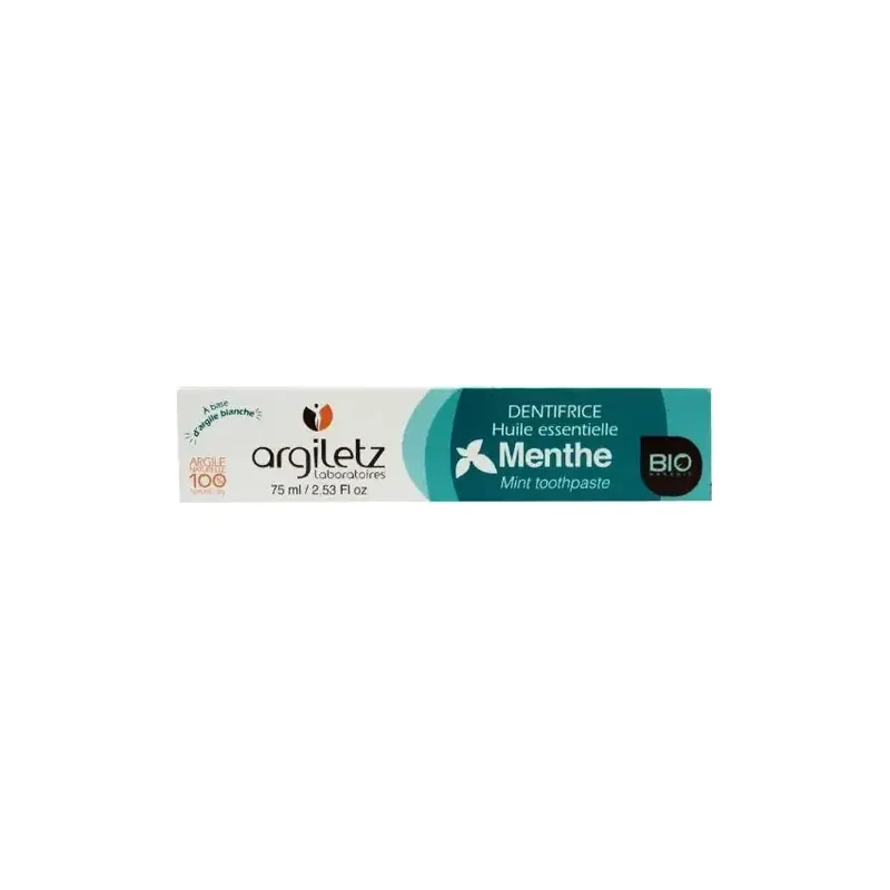 Argiletz Tandpasta menthe 75 ml