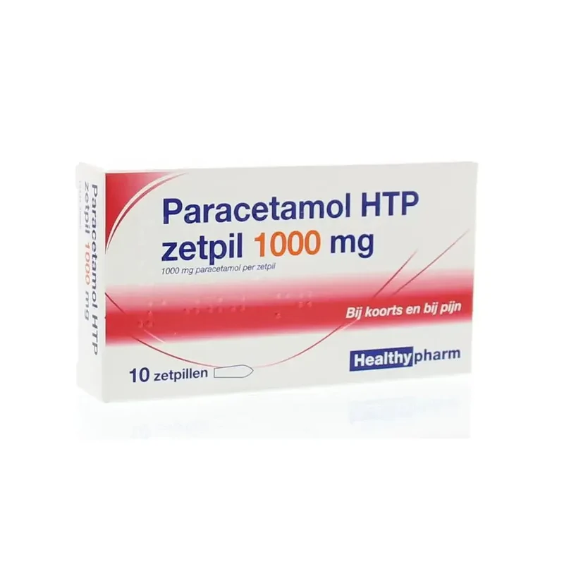 Healthypharm Paracetamol 1000 mg 10 zetpillen
