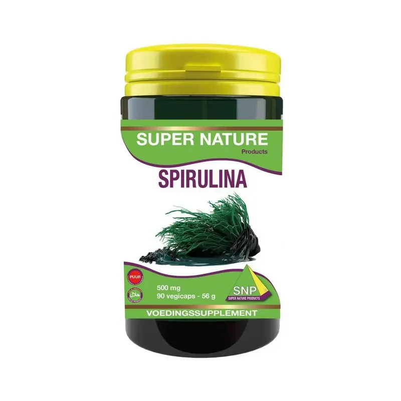 SNP Spirulina 500 mg puur 90 capsules