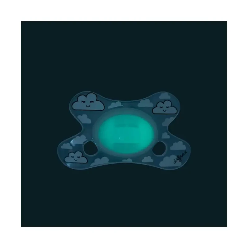 Difrax Fopspeen dental 0-6 maanden glow in the dark