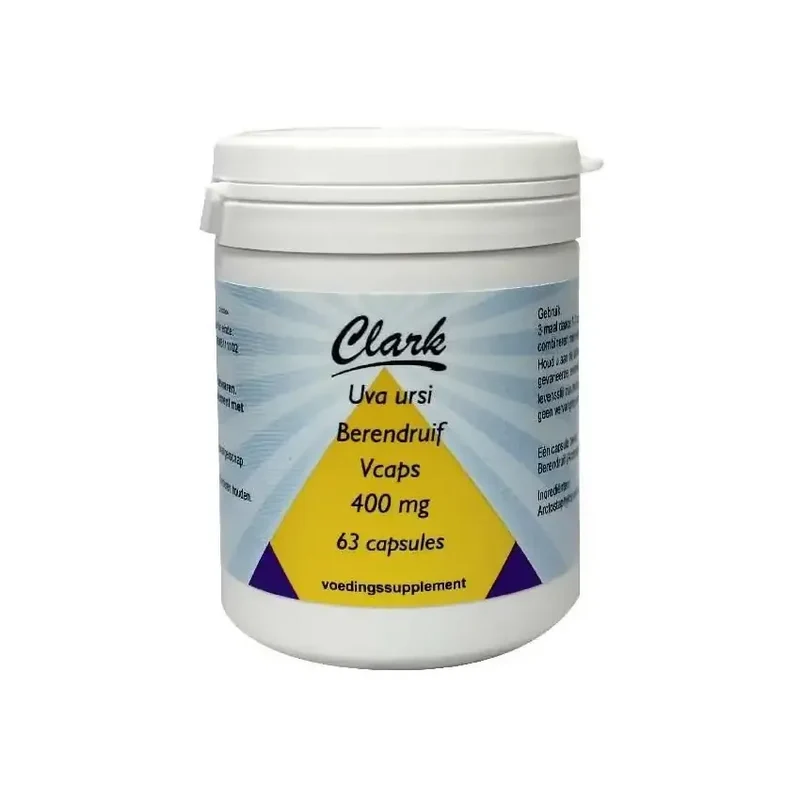 Clark Uva ursi 400 mg 63 vcaps