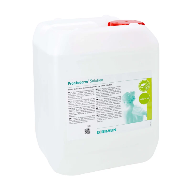 B.Braun Prontoderm® Lösung zur MRE-Dekolonisation von Haut und Schleimhaut